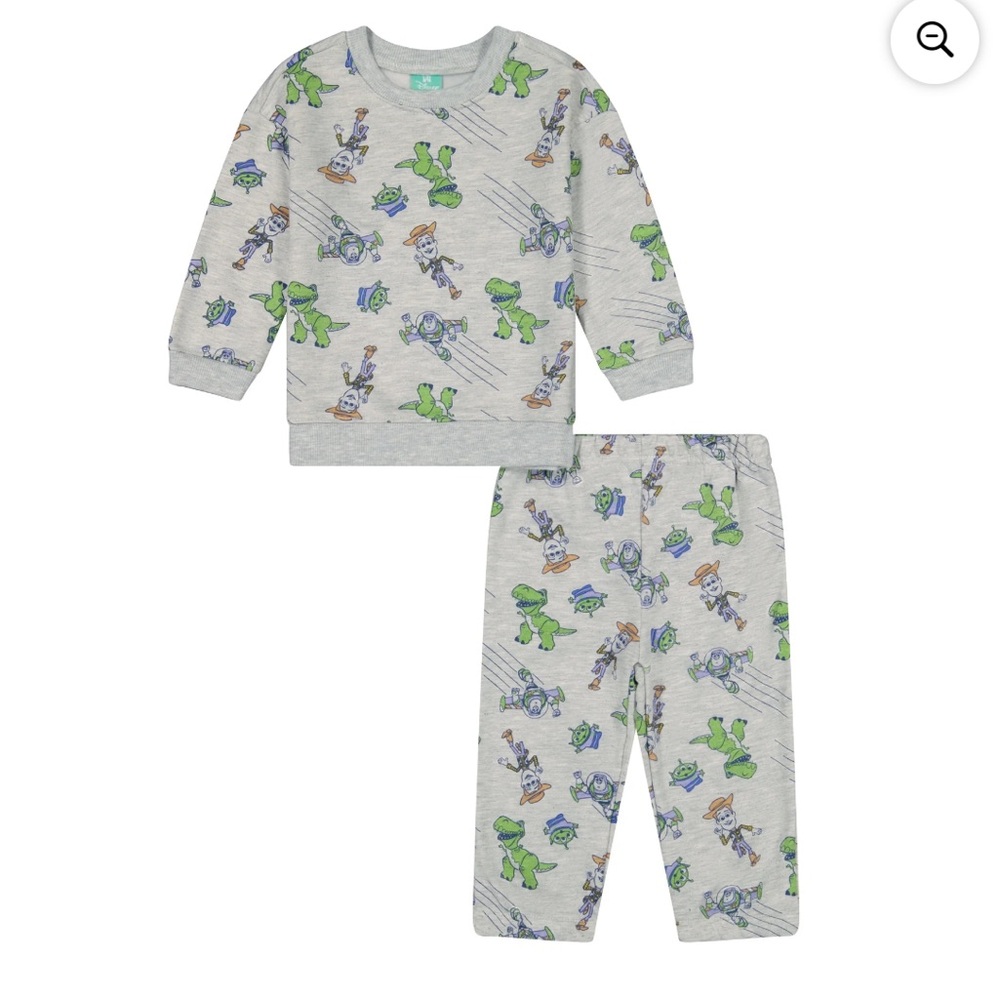 NWT gray Toy Story matching set size 18 months